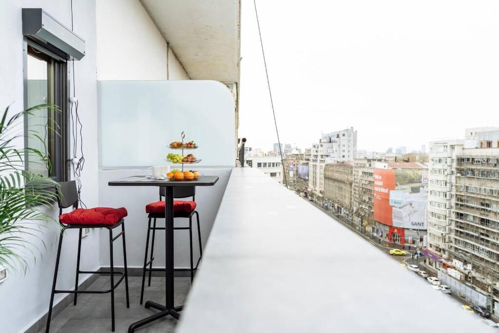 Amazing City View - Terrace+Netflix - City Center Βουκουρέστι Εξωτερικό φωτογραφία