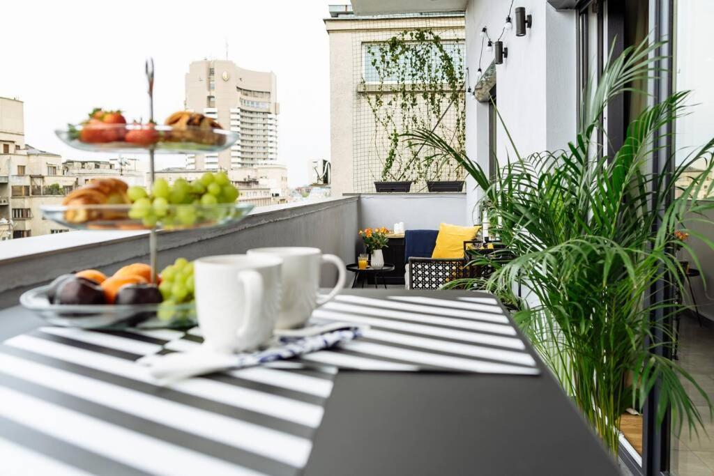 Amazing City View - Terrace+Netflix - City Center Βουκουρέστι Εξωτερικό φωτογραφία