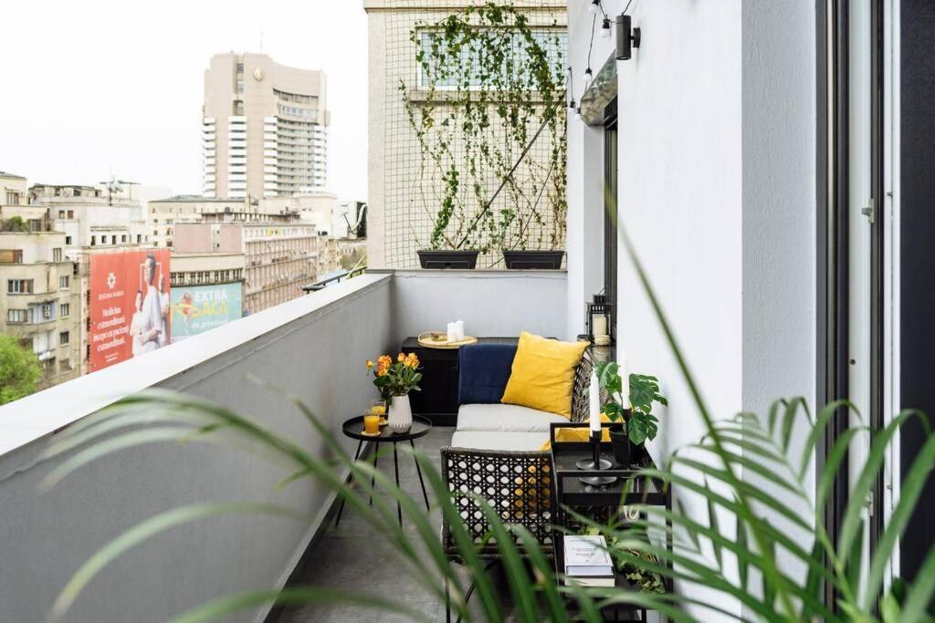 Amazing City View - Terrace+Netflix - City Center Βουκουρέστι Εξωτερικό φωτογραφία